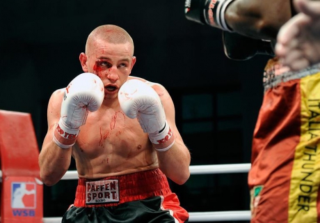 Боксер Polan Hussars Томаш Яблонски. Фото с сайта Всемирной серии бокса