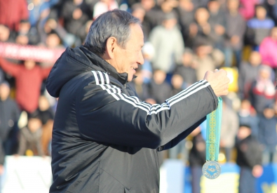 Медаль чемпиона Казахстана 2013 года. Фото Vesti.kz© 