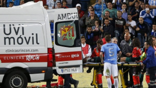 Футболисту испанского клуба сломали челюсть во время матча