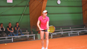Камила Керимбаева. Фото с сайта Федерации тенниса Казахстана. 