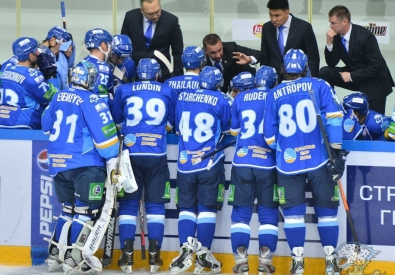 Хоккеисты "Барыса". Фото с сайта ХК "Барыс"