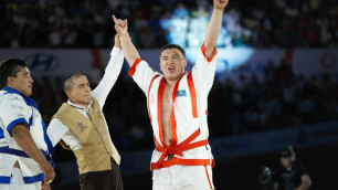 Сборная Казахстана выиграла пять золотых медалей на ЧМ по казакша курес