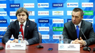 Тренер "Витязя" пожаловался на удаление в матче против "Барыса"