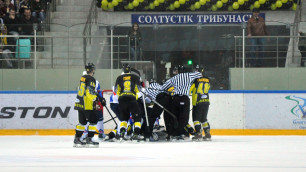 "Сарыарка" поднялась на третье место в чемпионате ВХЛ