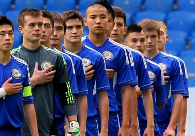 Юношеская сборная Казахстана. Фото с сайта ffk.kz