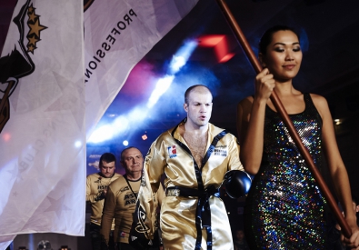 Василий Левит в проведет четвертый бой в WSB. Фото с сайта Всемирной серии бокса