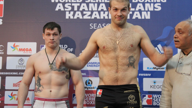 Боксеры Astana Arlans и Russian Boxing Team успешно прошли взвешивание перед боем в WSB