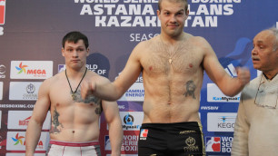 Боксеры Astana Arlans и Russian Boxing Team успешно прошли взвешивание перед боем в WSB