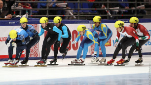 Казахстанские шорт-трекисты пробились в финал мужской эстафеты на Олимпиаде