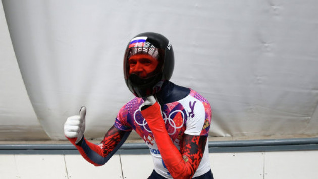 Российский скелетонист стал олимпийским чемпионом Сочи