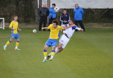 Игровой момент матча "Ростов" - Жетысу". Фото с сайта fc-rostov.ru