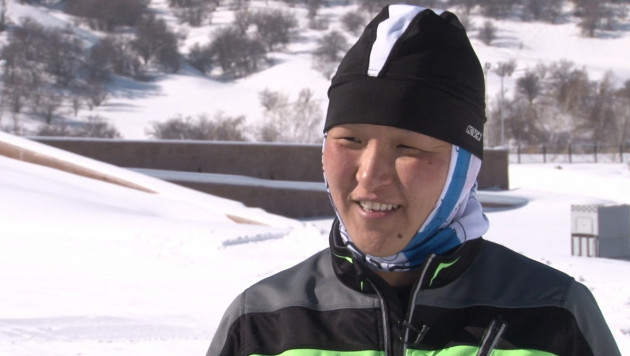 Стану чемпионкой - куплю себе красивый лыжный протез - Жаныл Балтабаева