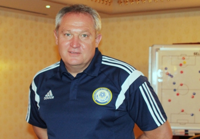 Юрий Красножан. Фото с сайта Федерации футбола Казахстана