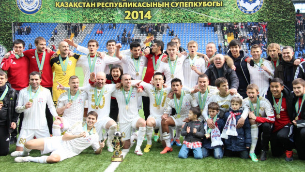 Организаторы допустили "ляп" во время вручения Суперкубка Казахстана