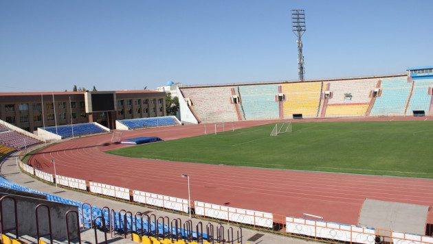 Стадион в Шымкенте проходит лицензирование 
