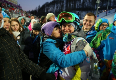 Юлия Галышева (в центре). Фото Getti images