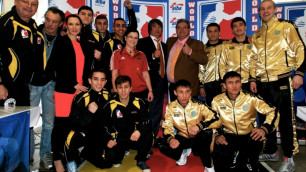 Боксеры Astana Arlans успешно прошли процедуру взвешивания перед боем в Германии