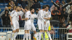 "Реал" забил пять  безответных мячей в матче чемпионата Испании