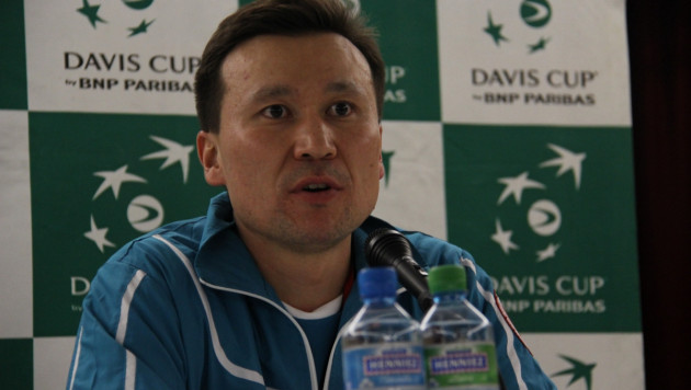Капитан теннисной сборной Казахстана рассказал о настрое на решающий день Кубка Дэвиса 