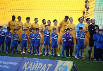 Игроки "Кайрата". Фото с сайта ФК "Кайрат"