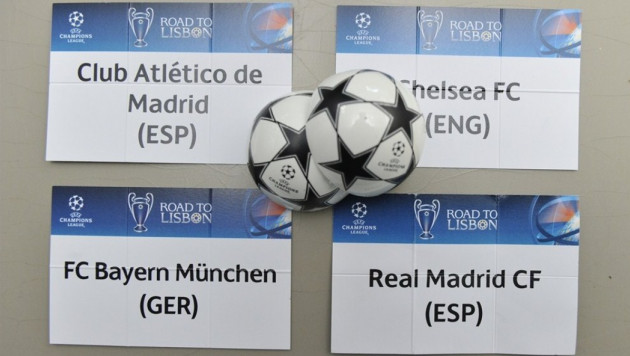 "Реал" сыграет с "Баварией" в полуфинале Лиги чемпионов