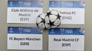 "Реал" сыграет с "Баварией" в полуфинале Лиги чемпионов