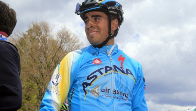Велогонщик "Астаны" Ланда выиграл последний этап "Джиро дель Трентино"