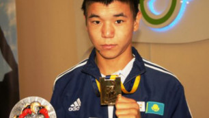Аблайхану Жусупову вручили 270 тысяч тенге за победу на молодежном ЧМ по боксу