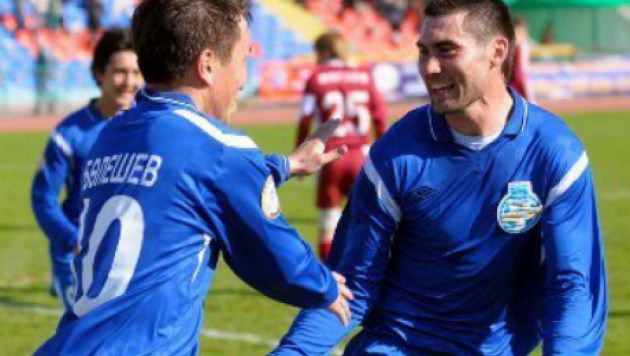"Окжетпес" одержал первую победу в первой лиге по футболу 