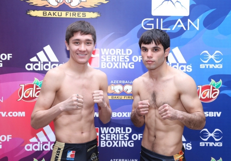 Ильяс Сулейменов (слева) и Эльвин Мамишзаде. Фото с сайта WSB