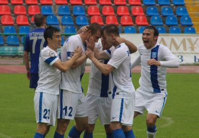 Игроки ФК "Тараз". Фото из группы клуба Вконтакте