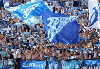 Фанаты "Зенита". Фото с сайта metronews.ru