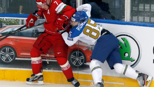 Казахстан проиграл Беларуси на чемпионате мира в Минске