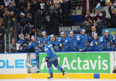 Хоккеисты сборной Казахстана. Фото Vesti.kz. Юлия Милова©