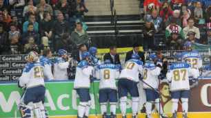 Сборная Казахстана в овертайме уступила США на ЧМ по хоккею