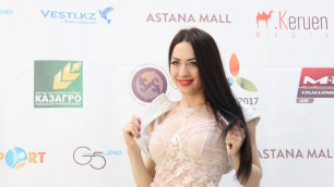 Финалистка "Мисс черлидер" Единой Лиги ВТБ участвует в конкурсе ринггерлз М-1 в Астане