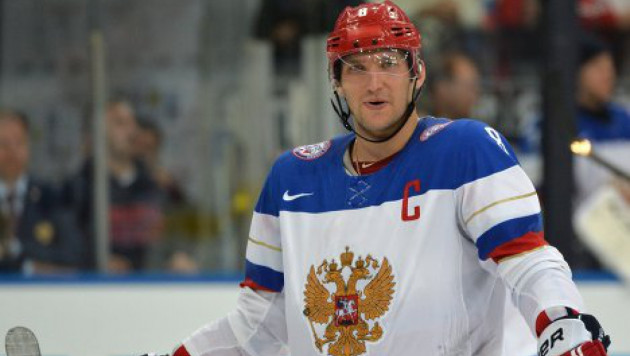 Овечкин впервые после травмы провел тренировку в сборной России по хоккею