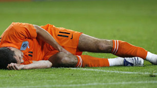 Ван Перси получил травму на тренировке сборной Голландии