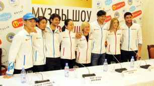 Звезды фигурного катания прилетели в Алматы для участия в шоу Дениса Тена