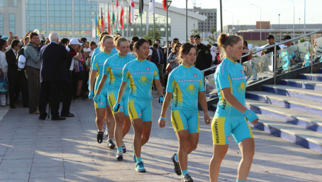 В Караганде стартовал шоссейный этап чемпионата Азии по велоспорту