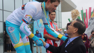 Казахстан завоевал второе "золото" за день на чемпионате Азии по велоспорту