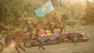 Болид "Формулы-1" прибыл в Казахстан