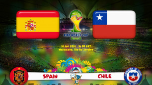 Футбольный симулятор определил победителя матча Испания - Чили на ЧМ-2014