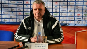 Тренер "Атырау" списал на грубые ошибки поражение от "Кайрата"