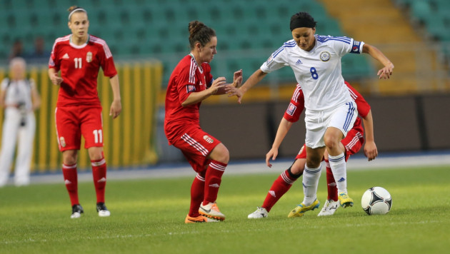 Казахстанские футболистки потерпели крупное поражение от Австрии в отборе ЧМ-2015