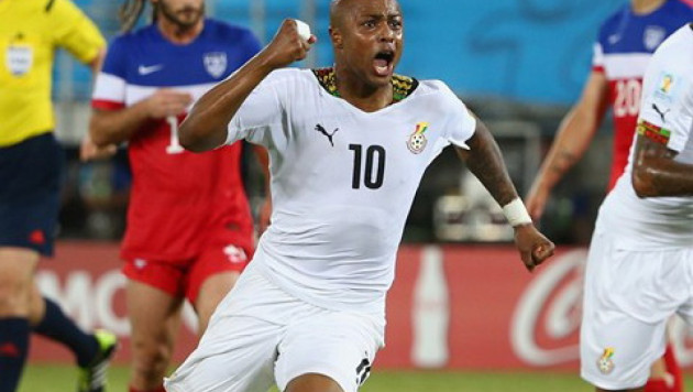 Ганский нападающий обещает "умереть" на поле в матче ЧМ-2014 с Германией