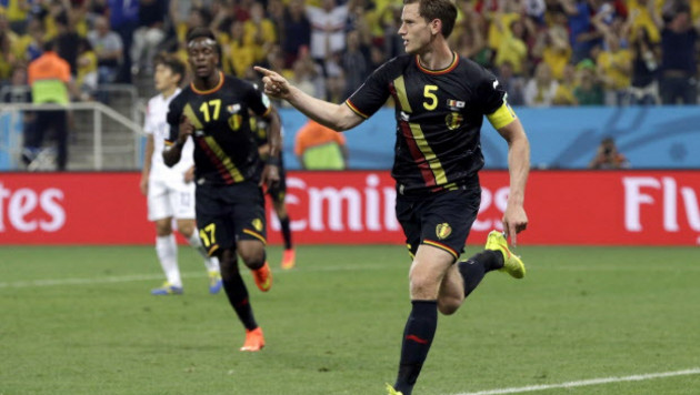 Бельгия в меньшинстве победила Южную Корею на ЧМ по футболу