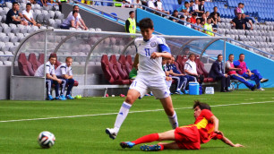 Казахстанские футболисты проиграли Таджикистану в матче за третье место Кубка Президента