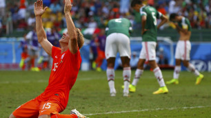 Голландия вырвала победу у Мексики на последних минутах матча в 1/8 финала ЧМ