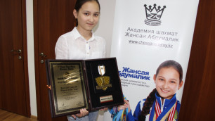 Жансаю Абдумалик признали лучшей шахматисткой Азии до 20 лет